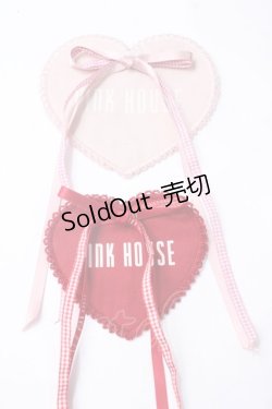 画像1: PINK HOUSE / ハートワッペンセット  ピンク・赤 Y-25-08-17-032-LO-ZA-SZ-ZY