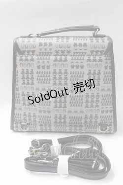 画像2: F i.n.t / テディベアチェック柄パイピングバッグ F ブラック Y-25-08-17-034-CA-BG-SZ-ZY