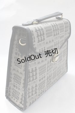 画像3: F i.n.t / テディベアチェック柄パイピングバッグ F ブラック Y-25-08-17-034-CA-BG-SZ-ZY