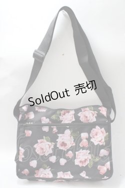 画像2: PINK HOUSE / ローズ柄ショルダーバッグ  黒 Y-25-08-17-039-LO-BG-SZ-ZT500
