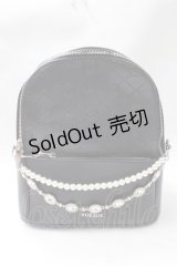 NOEMIE / モノグラムエンボスリュック  黒 Y-25-08-17-044-LO-BG-SZ-ZY