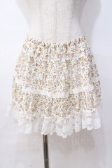 LIZ LISA / フラワーレーススカート 0 オフ白 Y-25-08-18-025-LO-SK-SZ-ZY