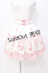 LIZ LISA / ストロベリージャムスカート 0 白 Y-25-08-18-032-LO-SK-SZ-ZI