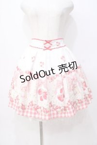 LIZ LISA / ストロベリージャムスカート 0 白 Y-25-08-18-032-LO-SK-SZ-ZI