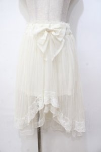 LIZ LISA / フィッシュテールチュールスカート 0 アイボリー Y-25-08-18-033-LO-SK-SZ-ZY