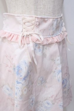 画像4: LIZ LISA / 羽×花柄スカート 0 ピンク Y-25-08-18-039-LO-SK-SZ-ZY