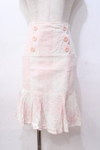 LIZ LISA / チェック柄マーメイドスカート 0 ピンク Y-25-08-18-043-LO-SK-SZ-ZY
