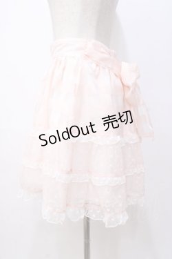 画像2: LIZ LISA / シアーギンガムハートスカート 0 ピンク Y-25-08-18-045-LO-SK-SZ-ZI