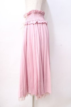 画像2: LIZ LISA / プリーツスカート 0 ピンク Y-25-08-18-052-LO-SK-SZ-ZY