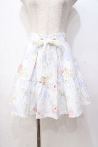 LIZ LISA / アイシングクッキー柄スカート 0 サックス Y-25-08-18-058-LO-SK-SZ-ZY