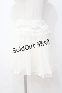 LIZ LISA / チュチュスカパン 0 オフ白 Y-25-08-18-066-LO-PA-SZ-ZY