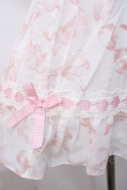 画像4: LIZ LISA / リボン柄スカパン 0 ピンク Y-25-08-18-071-LO-PA-SZ-ZY