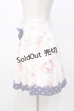 画像2: LIZ LISA / スウィートプレート柄スカパン 0 オフ×紺 Y-25-08-18-072-LO-PA-SZ-ZI