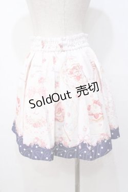 画像3: LIZ LISA / スウィートプレート柄スカパン 0 オフ×紺 Y-25-08-18-072-LO-PA-SZ-ZI