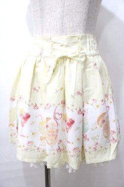 画像1: LIZ LISA / トロピカルジュース柄スカパン 0 イエロー Y-25-08-18-077-LO-SK-SZ-ZY