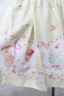 画像3: LIZ LISA / トロピカルジュース柄スカパン 0 イエロー Y-25-08-18-077-LO-SK-SZ-ZY