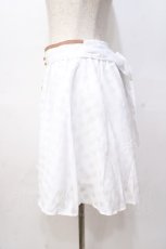 画像2: LIZ LISA / シアーチェックスカラップスカート 0 白 Y-25-08-18-018-LO-SK-SZ-ZT064 (2)