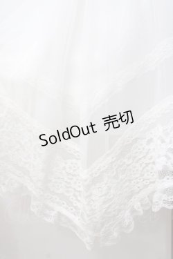 画像4: LIZ LISA / レースイレヘムスカート 0 白 Y-25-08-18-021-LO-SK-SZ-ZT052