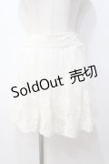 LIZ LISA / お花刺繍レースチュールスカート 0 アイボリー Y-25-08-18-022-LO-SK-SZ-ZH