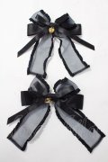 Angelic Pretty / Sugar DecorationクリップSet  黒 Y-25-08-19-008-AP-ZA-SZ-ZY