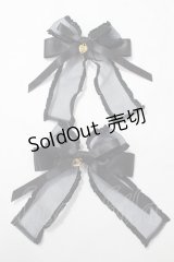 Angelic Pretty / Sugar DecorationクリップSet  黒 Y-25-08-19-008-AP-ZA-SZ-ZY