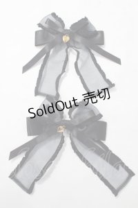 Angelic Pretty / Sugar DecorationクリップSet  黒 Y-25-08-19-008-AP-ZA-SZ-ZY