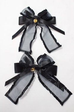 画像1: Angelic Pretty / Sugar DecorationクリップSet  黒 Y-25-08-19-008-AP-ZA-SZ-ZY