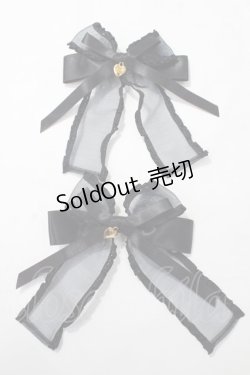 画像1: Angelic Pretty / Sugar DecorationクリップSet  黒 Y-25-08-19-008-AP-ZA-SZ-ZY