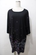 ankoROCK / 病みかわいいバラバラTシャツ  黒 Y-25-08-19-067-PU-TO-SZ-ZY