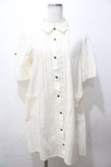 axes femme / コットンレースチュニック M 生成り Y-25-08-19-068-AX-OP-SZ-ZY