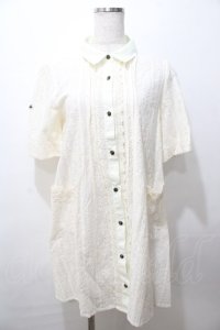 axes femme / コットンレースチュニック M 生成り Y-25-08-19-068-AX-OP-SZ-ZY