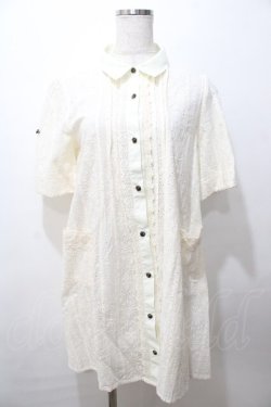 画像1: axes femme / コットンレースチュニック M 生成り Y-25-08-19-068-AX-OP-SZ-ZT0926A