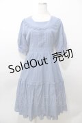 axes femme POETIQUE / コットンドーリーワンピース M サックス Y-25-08-19-072-AX-OP-SZ-ZY