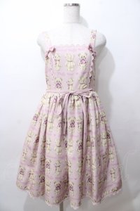 axes femme kawaii / フラッフィベアジャンスカ  ピンク Y-25-08-19-074-AX-OP-SZ-ZY