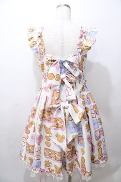 画像2: Angelic Pretty / Sweet Cookie Boxジャンパースカート  アイボリー Y-25-08-19-075-AP-OP-SZ-ZY