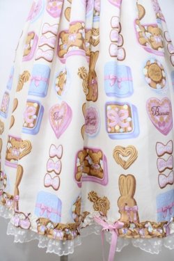画像4: Angelic Pretty / Sweet Cookie Boxジャンパースカート  アイボリー Y-25-08-19-075-AP-OP-SZ-ZY