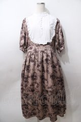 m petit by misako / AM*トワルドジュイワンピース  ピンク Y-25-08-19-083-LO-OP-SZ-ZY