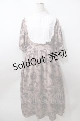 m petit by misako / AM*トワルドジュイワンピース  ピンク Y-25-08-19-083-LO-OP-SZ-ZT248