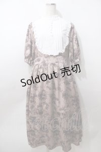 m petit by misako / AM*トワルドジュイワンピース  ピンク Y-25-08-19-083-LO-OP-SZ-ZT248