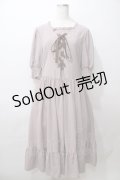 m petit by misako / AMレースアップワンピース  ピンク Y-25-08-19-085-LO-OP-SZ-ZT105