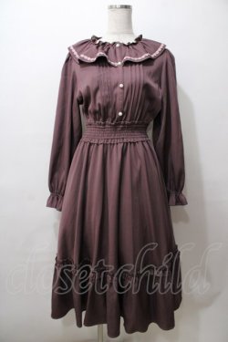 画像1: m petit by misako / ワンピース M 濃桃 Y-25-08-19-086-LO-OP-SZ-ZY