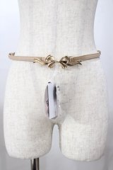 ｍ petit by misako / TT*AMリボンバックルベルト  中薄橙 Y-25-08-19-014-LO-ZA-SZ-ZY