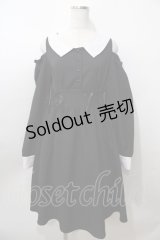 MA*RS / 肩あきワンピース  黒 Y-25-08-19-089-EL-OP-SZ-ZT064