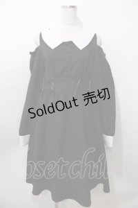 MA*RS / 肩あきワンピース  黒 Y-25-08-19-089-EL-OP-SZ-ZT064