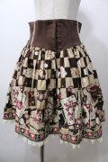 Angelic Pretty / Magical Night Theaterスカート  ブラウン Y-25-08-19-097-AP-SK-SZ-ZY