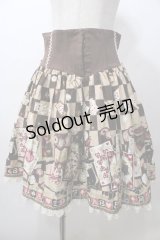Angelic Pretty / Magical Night Theaterスカート  ブラウン Y-25-08-19-097-AP-SK-SZ-ZY