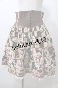 Angelic Pretty / Magical Night Theaterスカート  ブラウン Y-25-08-19-097-AP-SK-SZ-ZY