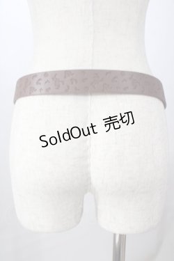 画像2: axes femme / カメオ風バックルギボシベルト 茶 Y-25-08-19-015-AX-ZA-SZ-ZT433