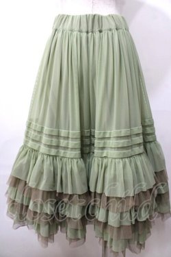 画像2: Juliette et Justine / Petale de rose Skirt F ミントグリーン Y-25-08-19-100-CL-SK-SZ-ZY