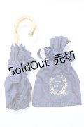 Maison de FLEUR / 遮光&UV　CUT　フリル折りたたみ傘  紺 Y-25-08-19-016-LO-ZA-SZ-ZY